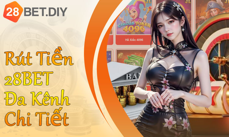 Hướng dẫn rút tiền 28BET đa kênh chi tiết